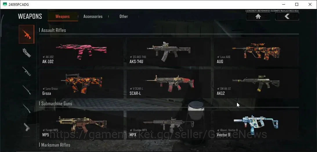 Arena Breakout Accounts MOBILE|Lv 30|SV 19.4M|CV 12M|4 Set Skin|QS AKS-74U image 6