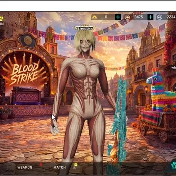 Blood Strike Accounts Collab Skin ASIA|Eternal QBZ95,MB2,MP7,DEagle|Melee Katar,Staff,Scythe|Collab AoT2 Katya,TokRev