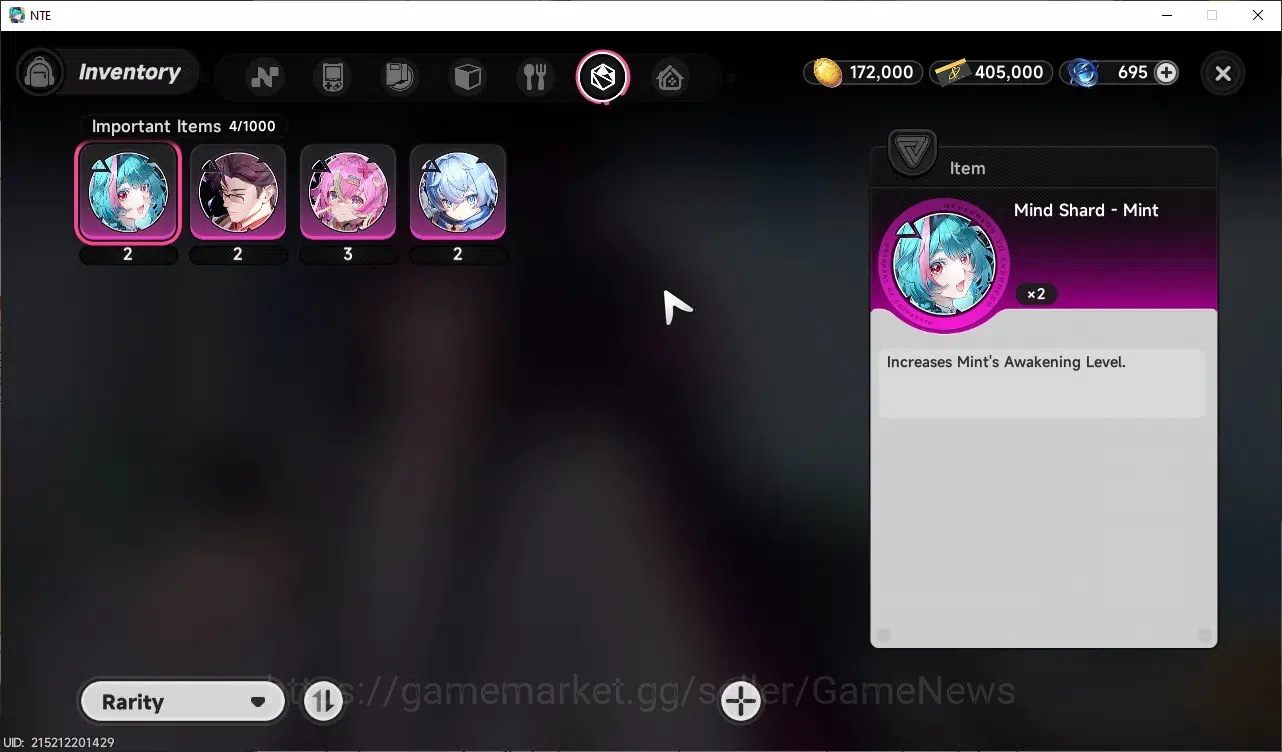 Neverness to Everness Accounts Global SEA|HL 3|2 SSR 1 Limited [Shinku],Jiuyuan|2 SSR Selector Box|Overcast&Tomato 14