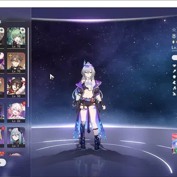 Honkai Star Rail Accounts Others ASIA|TL 62|7 Limited| Evanescia E1 PremTeam| SW LV999,Sparkle,Fu Xuan,Archer +3 STD