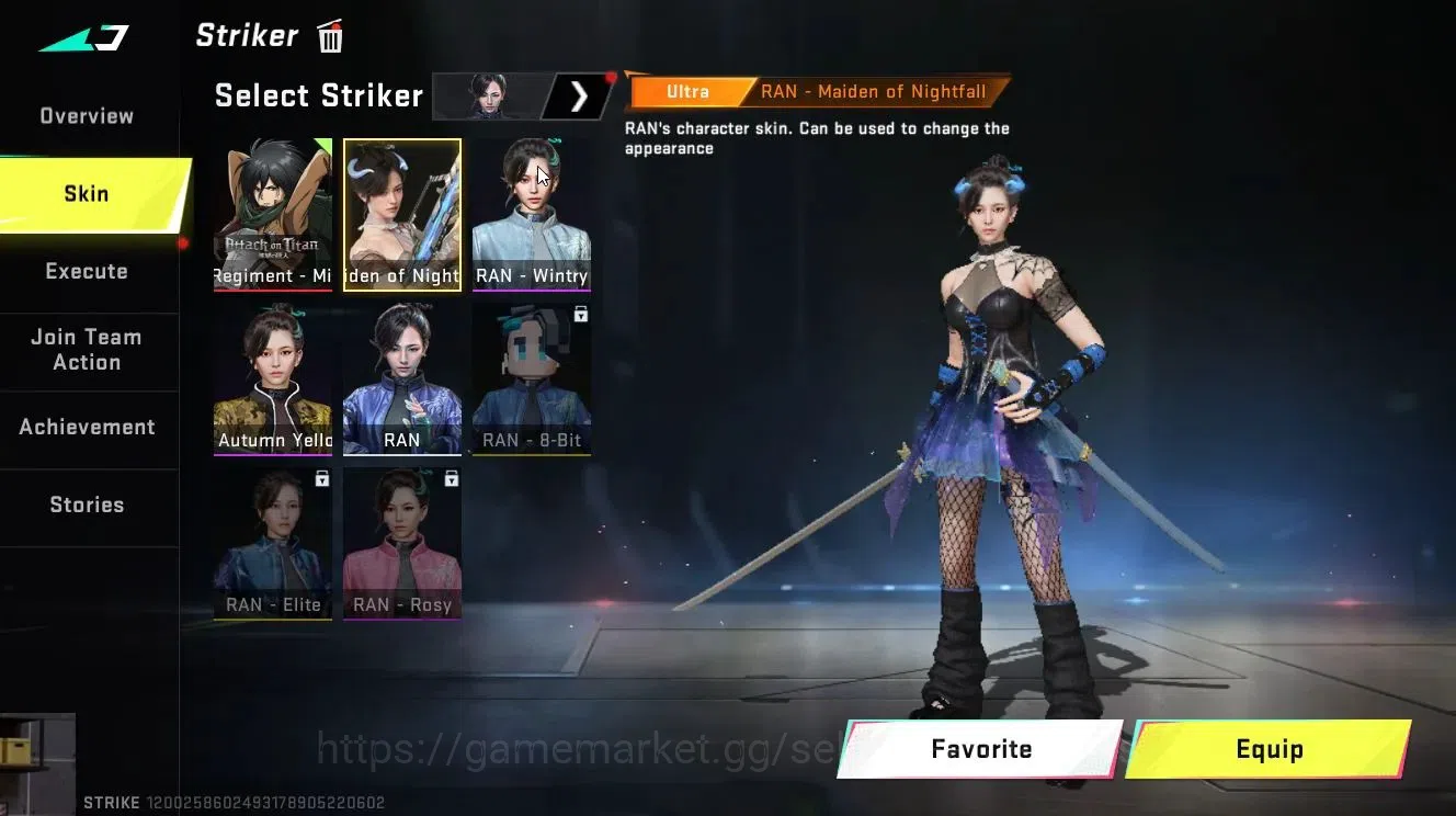 Blood Strike Accounts ASIA|Collab AOT [RAN-Mikasa]|EVA [KATYA-EVA02]|BLE image 19