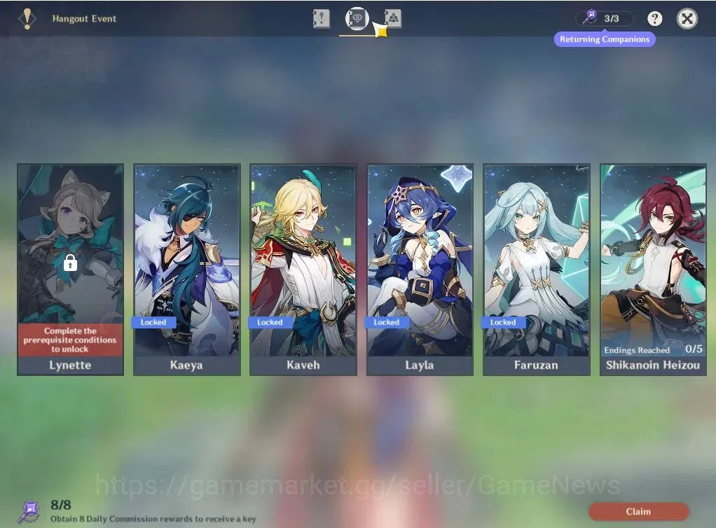 Genshin Impact Accounts ASIA|AR59|10Limited+3(*5WEP)|Neuvilete,Furina,Nahi image 17