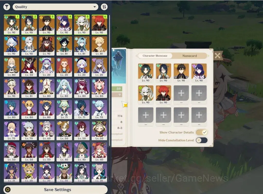 Genshin Impact Accounts ASIA|AR59|10Limited+3(*5WEP)|Neuvilete,Furina,Nahi image 2