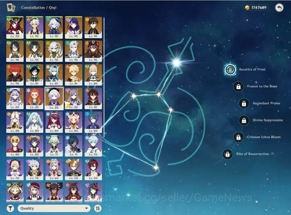 Genshin Impact Accounts ASIA|AR59|10Limited+3(*5WEP)|Neuvilete,Furina,Nahi image 7