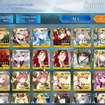 Fate-Grand Order Accounts NA|Lv128|6 SSR|Koyanska Of light,Morgan,Oberon,Gilgamesh,Jalter,Mordred|Story OC2|BD UNSET|RA1017B