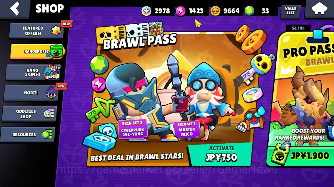 Brawl Stars Accounts 21875 Trophy|77 Brawler 19 Max|UL Kaze|167 Skin, HyperC(Godzilla Buzz,Black Buzz),5 Legend,6 Mythic,63 4