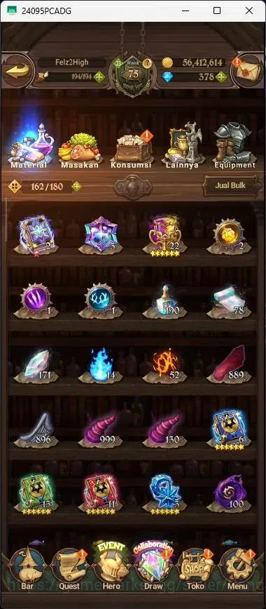 The Seven Deadly Sins: Grand Cross Accounts Endgame ASIA |2,3M CC|378 DM|4 LR|5 UR|LR Mesis 2/6,ABan 5/6|UR Menor 2/6,DKM 13