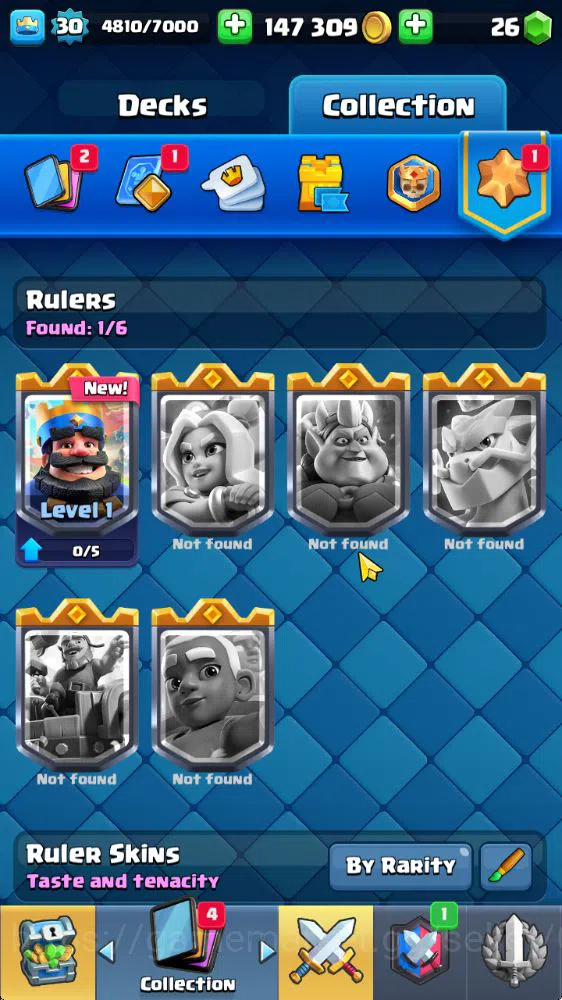 Clash Royale Accounts Midgame Lvl 30|Trophy 7361|KTL 11|Limited Skin|Card 117| 1 Hero 5 EVO 4 Champ 21 Legendary 33 Epic,30 10