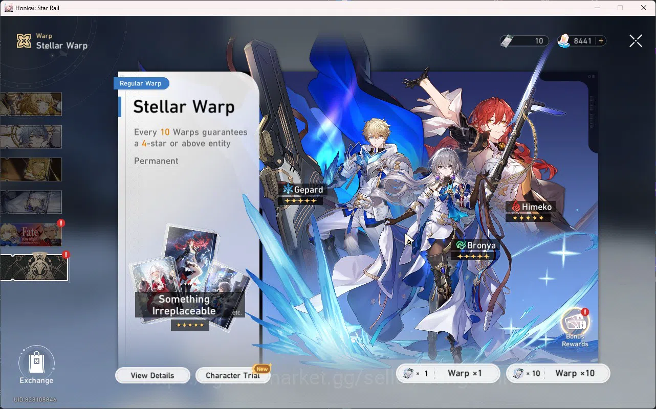 Honkai Star Rail Accounts ASIA TL70|15 Limit|Hyacine E1S1|Castorice S1|Blade image 8