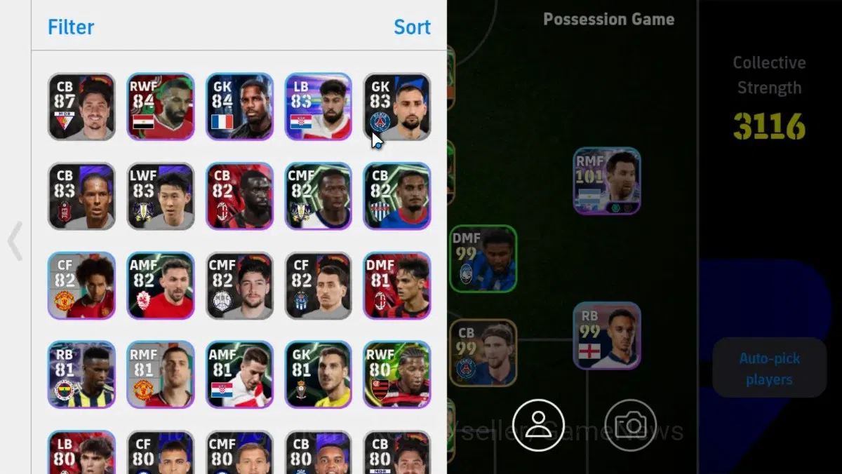 eFootball Accounts Android|Big Time Declan Rice,Epic Oliver Kahn,Fran image 3