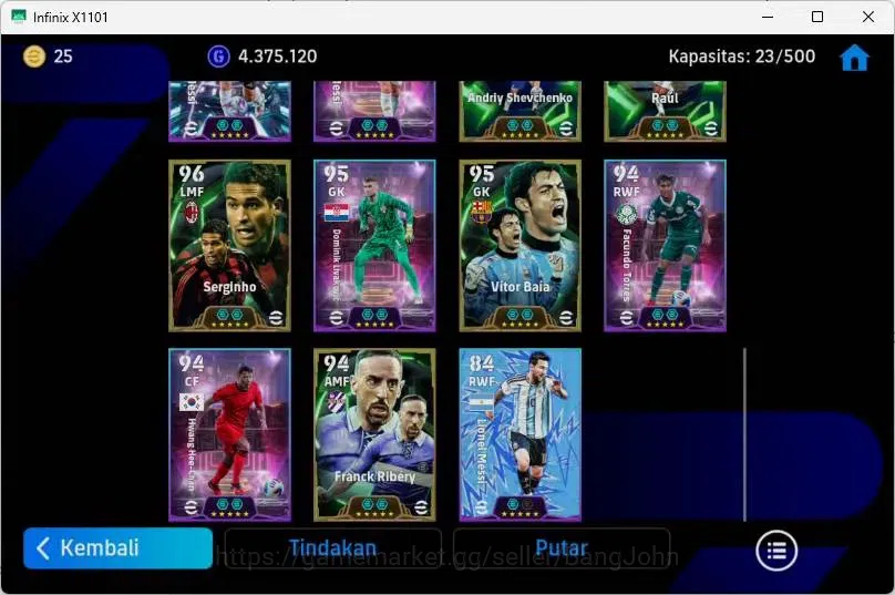 eFootball Accounts Mobile|PW 3188|Lamine Yamal BigT,Ronaldinho Gaucho image 5