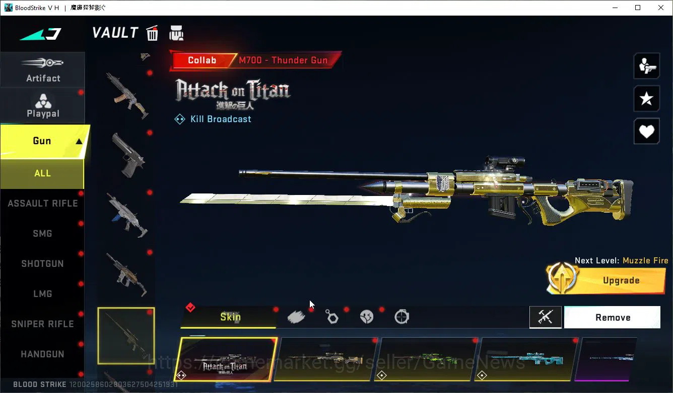 Blood Strike Accounts ASIA|ETERNAL Lv2 UZI-Scorpion+MELE TalonKnife,Cola image 20