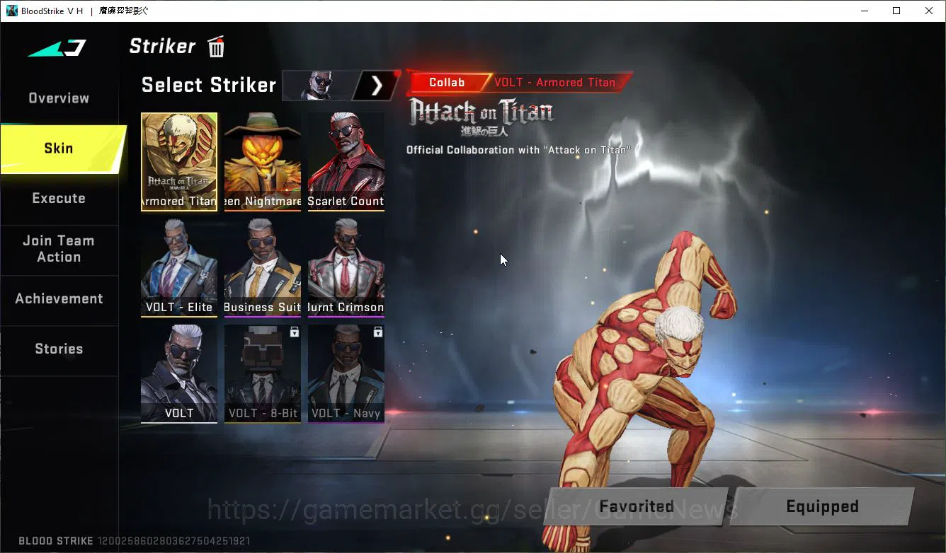 Blood Strike Accounts ASIA|ETERNAL Lv2 UZI-Scorpion+MELE TalonKnife,Cola image 3