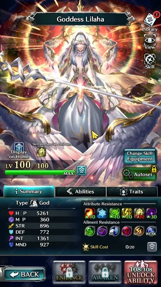 Last Cloudia Accounts GLOBAL|Rank 10|3110 Crystal|Goddess Lilaha,NY Maih image 2