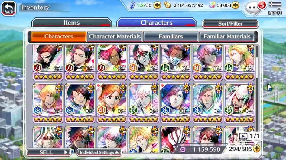 Bleach: Brave Souls Accounts [GLOBAL]54K Orbs|TYBW26[Yukio,Riruka],Yoruichi TYB image 10