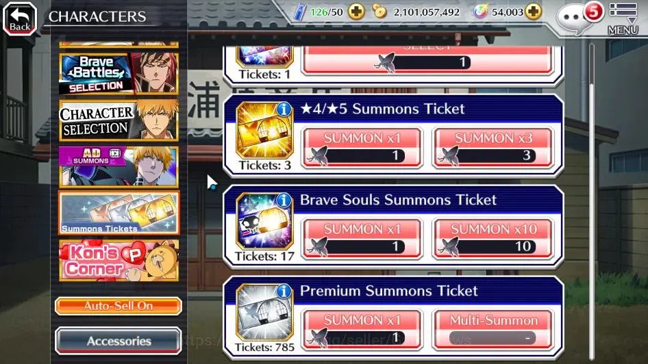 Bleach: Brave Souls Accounts [GLOBAL]54K Orbs|TYBW26[Yukio,Riruka],Yoruichi TYB image 15