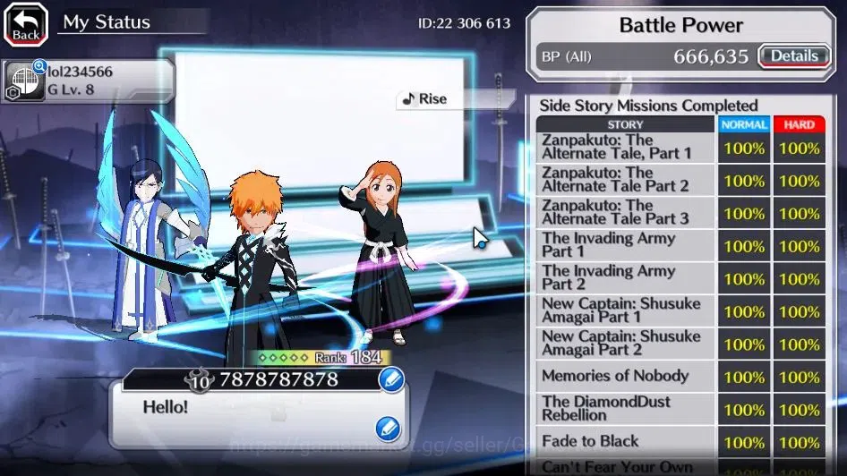 Bleach: Brave Souls Accounts [GLOBAL]54K Orbs|TYBW26[Yukio,Riruka],Yoruichi TYB image 5