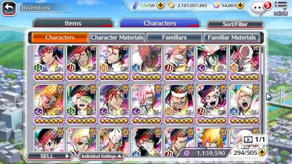 Bleach: Brave Souls Accounts [GLOBAL]54K Orbs|TYBW26[Yukio,Riruka],Yoruichi TYB image 9