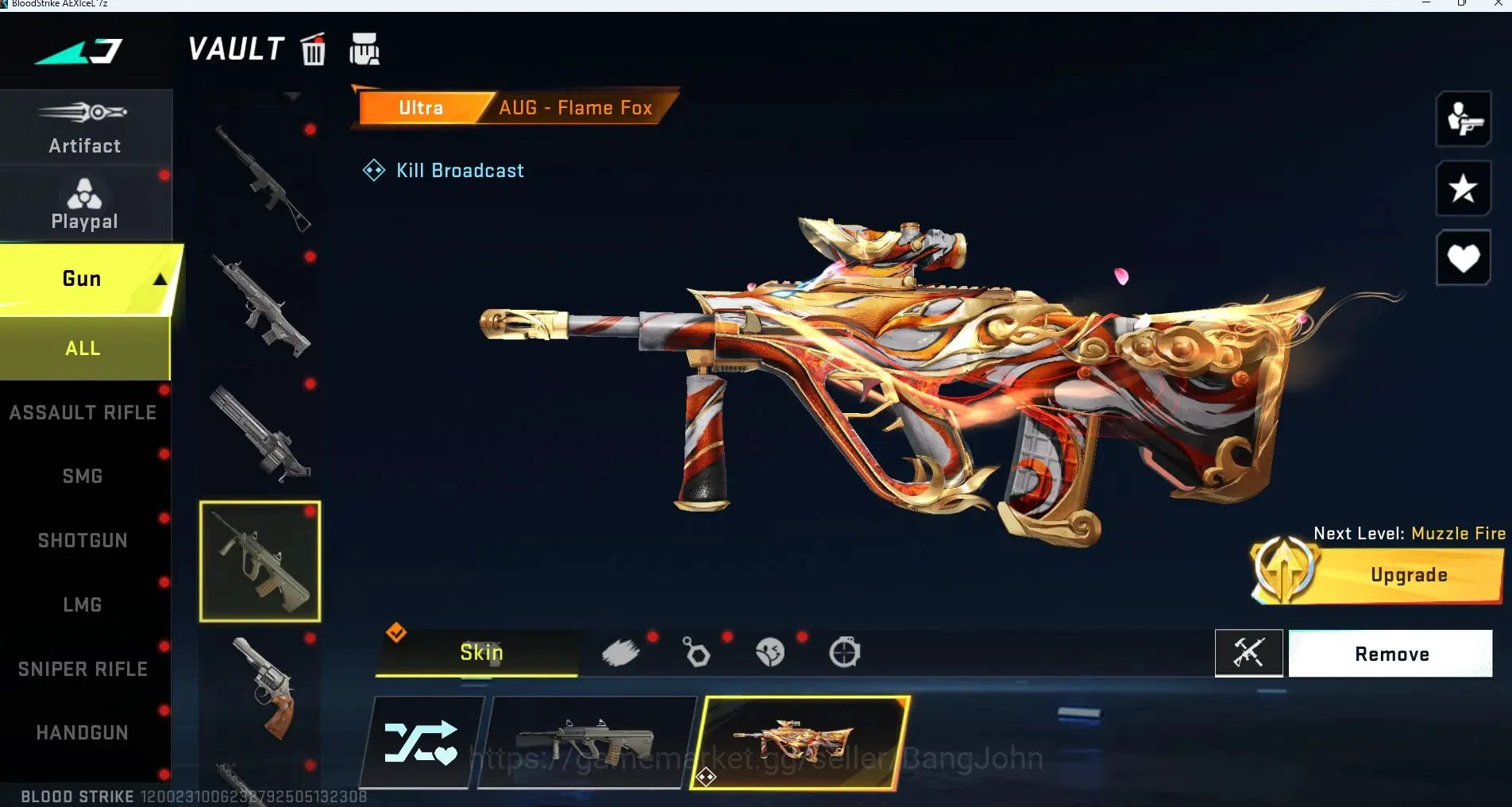 Blood Strike Accounts ASIA|ULTRA,QBZ95,AUG,M4A1,EMMA|MORE DETAIL CEK SS  image 8