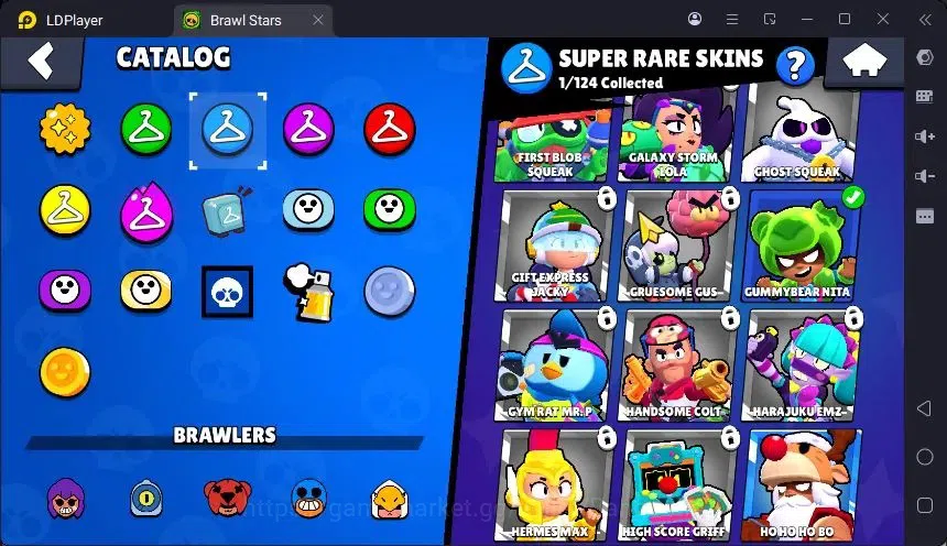Brawl Stars Accounts Trophy 327 |10 Brawler|3 Power Lv11(Shelly,Edgar,Hank)|1 Mythic(Otis),2 Epic(Dahlia,Edgar)| Proteck Off 7