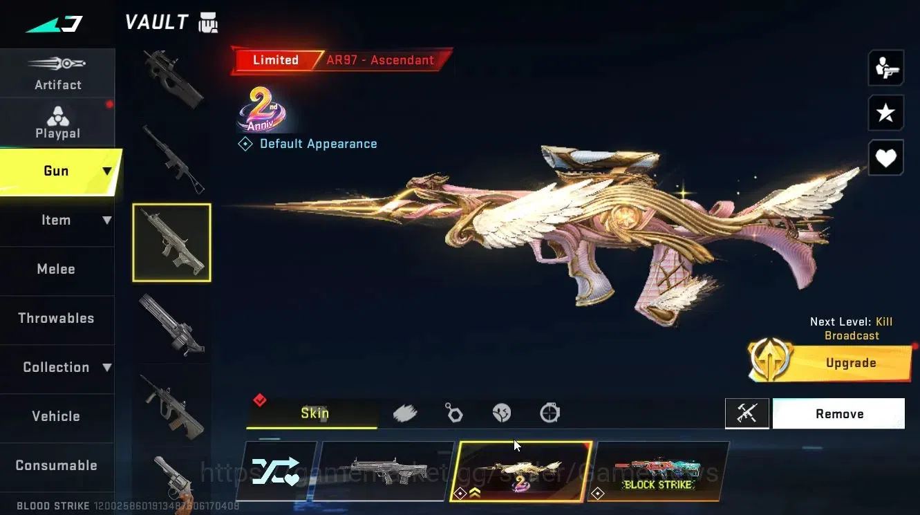 Blood Strike Accounts ASIA|ETRNAL ZERO-Odashadow|Collab AOT[FAL]+7DS[Kar image 16