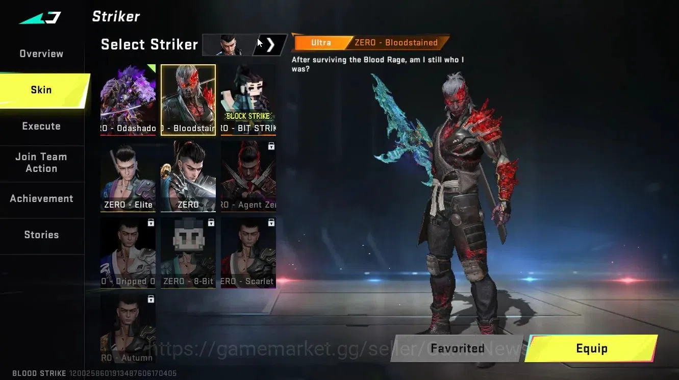 Blood Strike Accounts ASIA|ETRNAL ZERO-Odashadow|Collab AOT[FAL]+7DS[Kar image 4