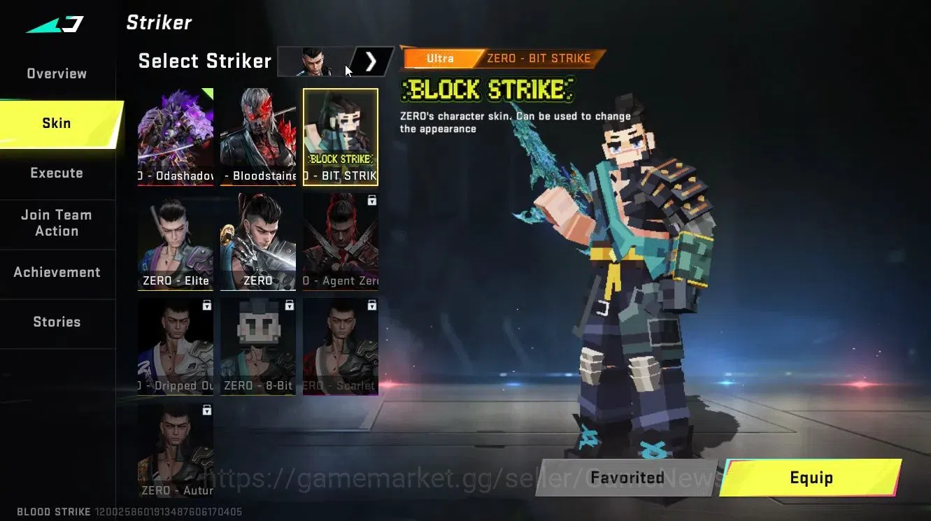 Blood Strike Accounts ASIA|ETRNAL ZERO-Odashadow|Collab AOT[FAL]+7DS[Kar image 5