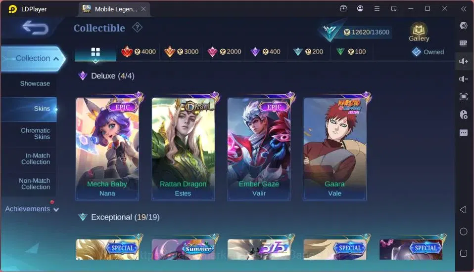 Mobile Legends: Bang Bang Accounts GLOBAL Hero 44  Skin 81  |Gaara|Epic Valir,Nana|Dt image 7
