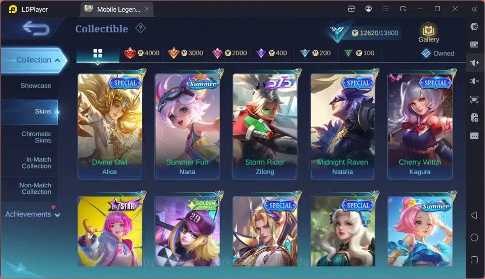Mobile Legends: Bang Bang Accounts GLOBAL Hero 44  Skin 81  |Gaara|Epic Valir,Nana|Dt image 8