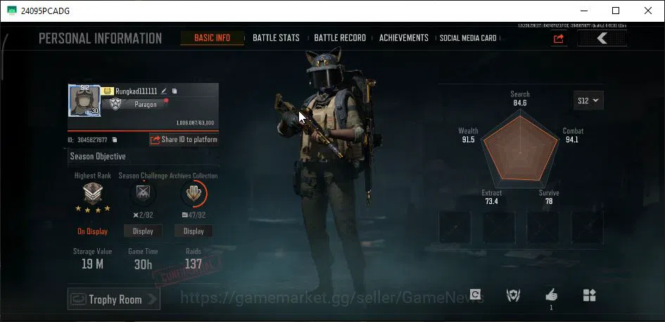 Arena Breakout Accounts MOBILE Lv30|SV 19M|CV 11M| VSS Decree, VSS Squire image 13