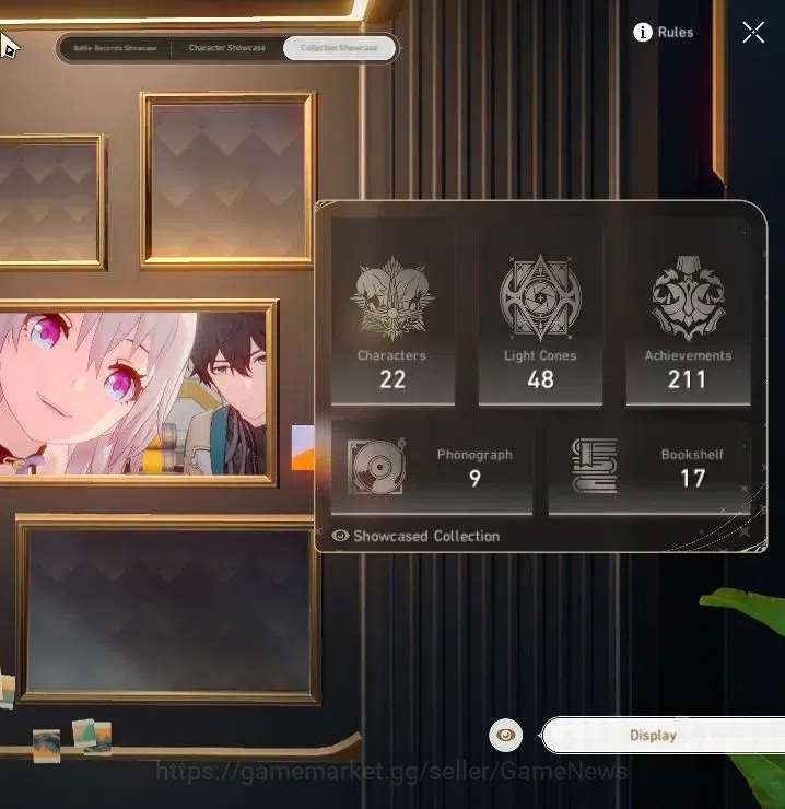 Honkai Star Rail Accounts Asia | TL 46 | 4 Limited | Evanescia E1,Acheron,Hu image 3