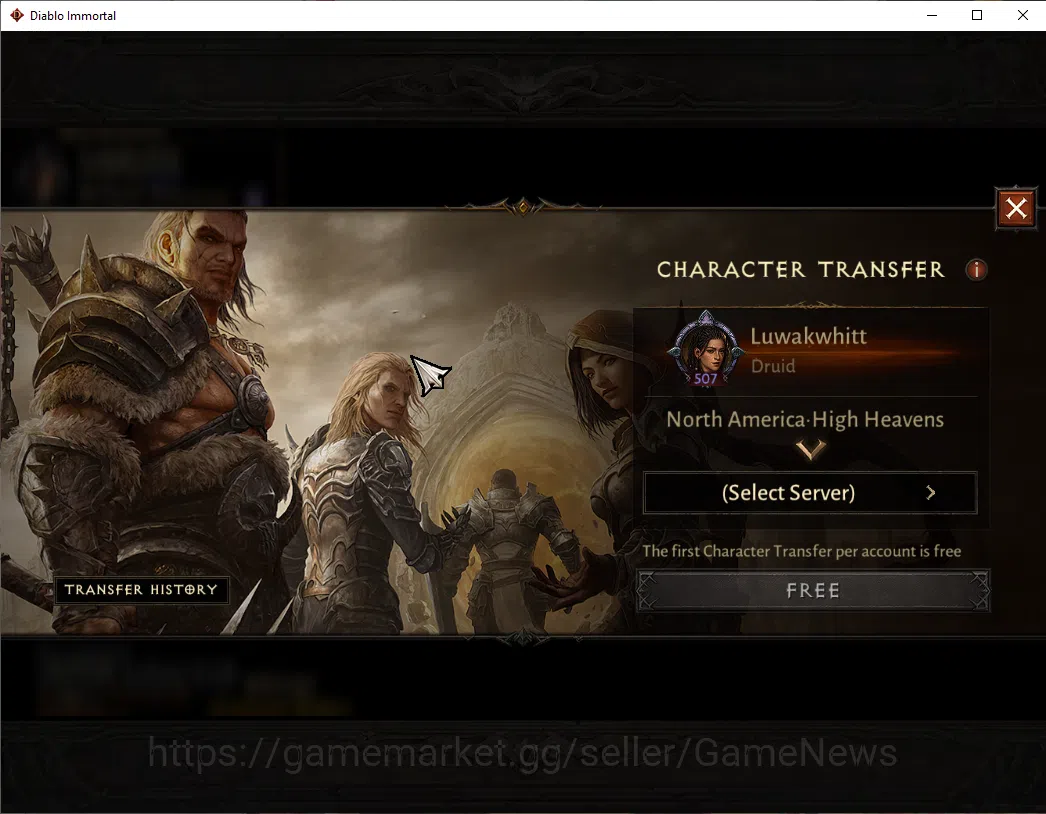 Diablo Immortal Accounts NA - High Heaven|CS ON|Lv60(507)|Druid|CR 33k|Reso image 15