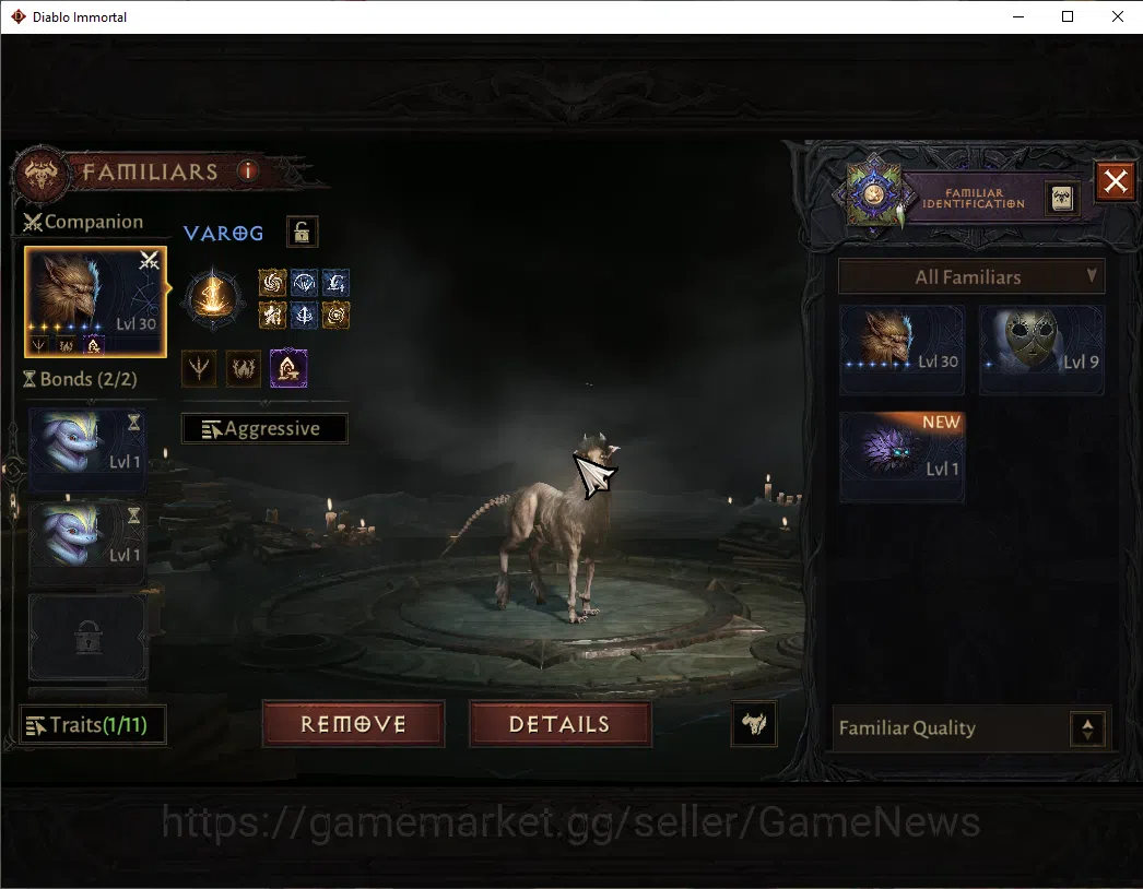 Diablo Immortal Accounts NA - High Heaven|CS ON|Lv60(507)|Druid|CR 33k|Reso image 3