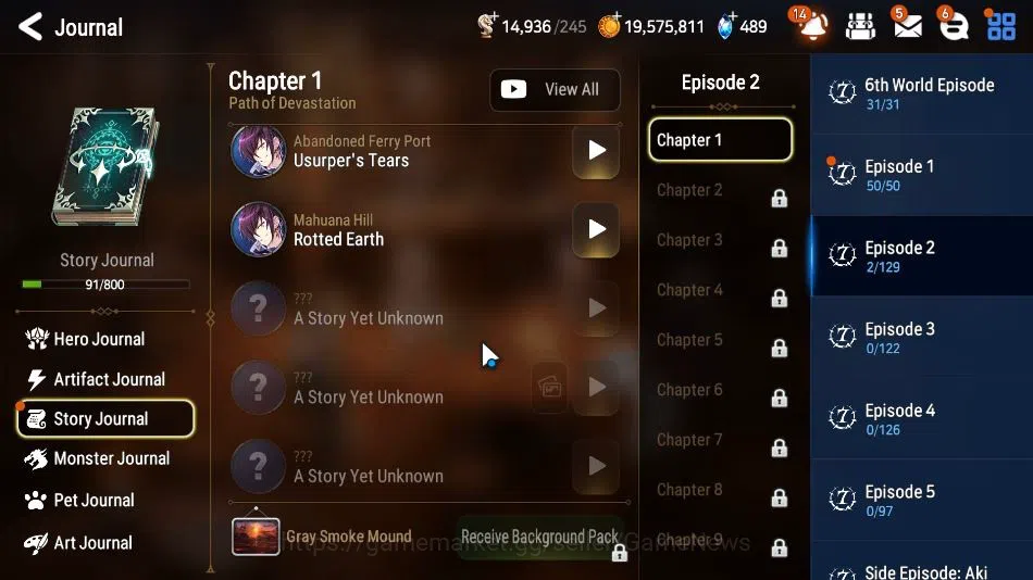 Epic Seven Accounts ASIA Unverif| 8 ML (Solitaria of the Snow,Ruele of image 14