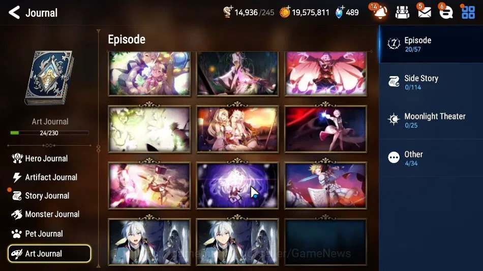 Epic Seven Accounts ASIA Unverif| 8 ML (Solitaria of the Snow,Ruele of image 19