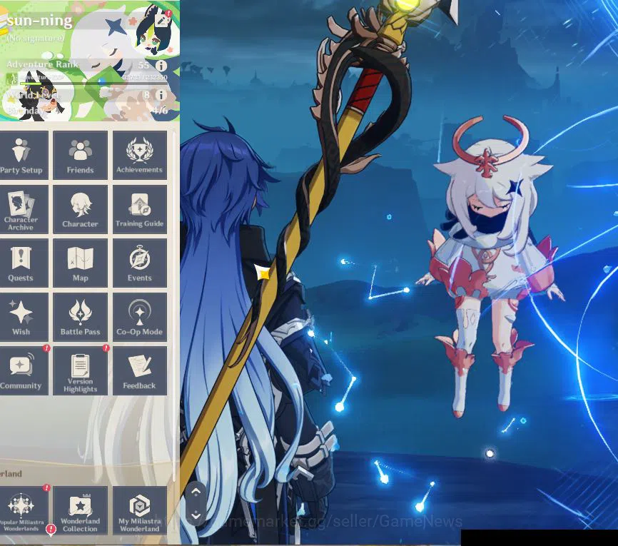 Genshin Impact Accounts ASIA|AR55|7Limited+2(*5Weapon)|Nahida+Sign,Flins,Y image 2