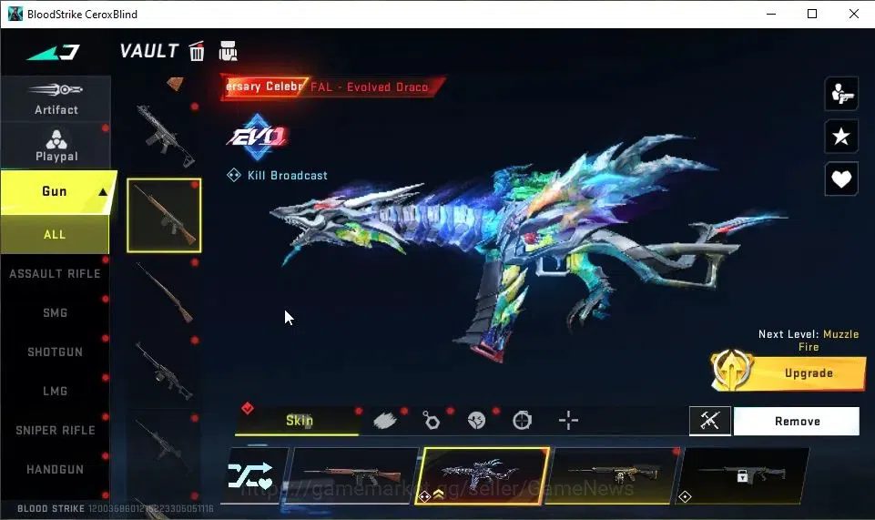 Blood Strike Accounts ASIA|12 ULTRA[JET,KAINDA,ZERO,M4A1,Vector,URB,Etc] image 10