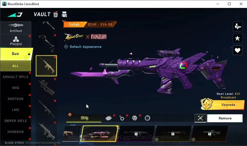 Blood Strike Accounts ASIA|12 ULTRA[JET,KAINDA,ZERO,M4A1,Vector,URB,Etc] image 13