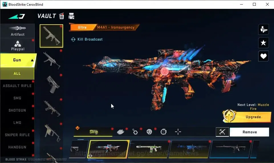 Blood Strike Accounts ASIA|12 ULTRA[JET,KAINDA,ZERO,M4A1,Vector,URB,Etc] image 19