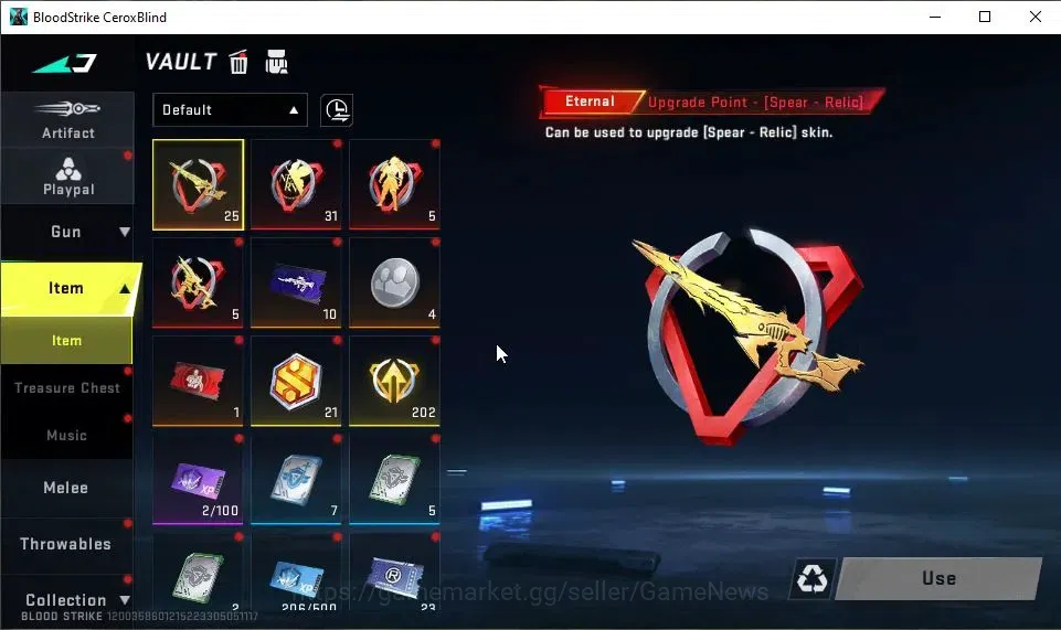 Blood Strike Accounts ASIA|12 ULTRA[JET,KAINDA,ZERO,M4A1,Vector,URB,Etc] image 20