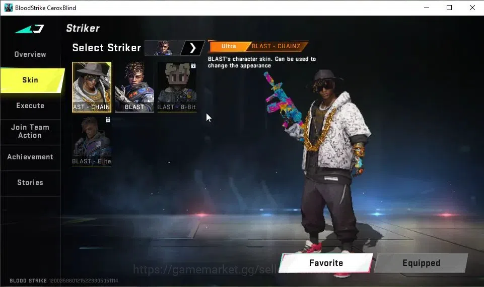 Blood Strike Accounts ASIA|12 ULTRA[JET,KAINDA,ZERO,M4A1,Vector,URB,Etc] image 4