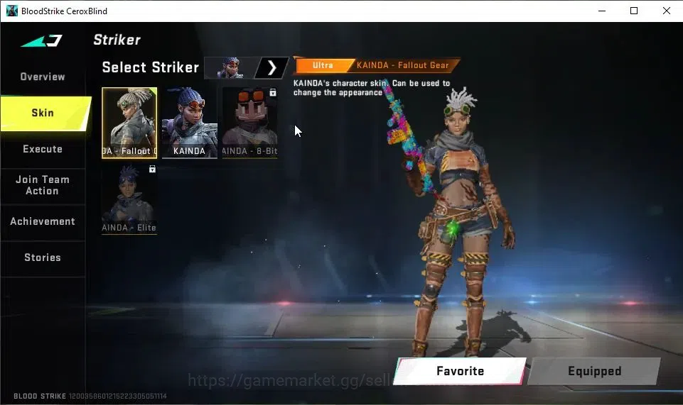 Blood Strike Accounts ASIA|12 ULTRA[JET,KAINDA,ZERO,M4A1,Vector,URB,Etc] image 6