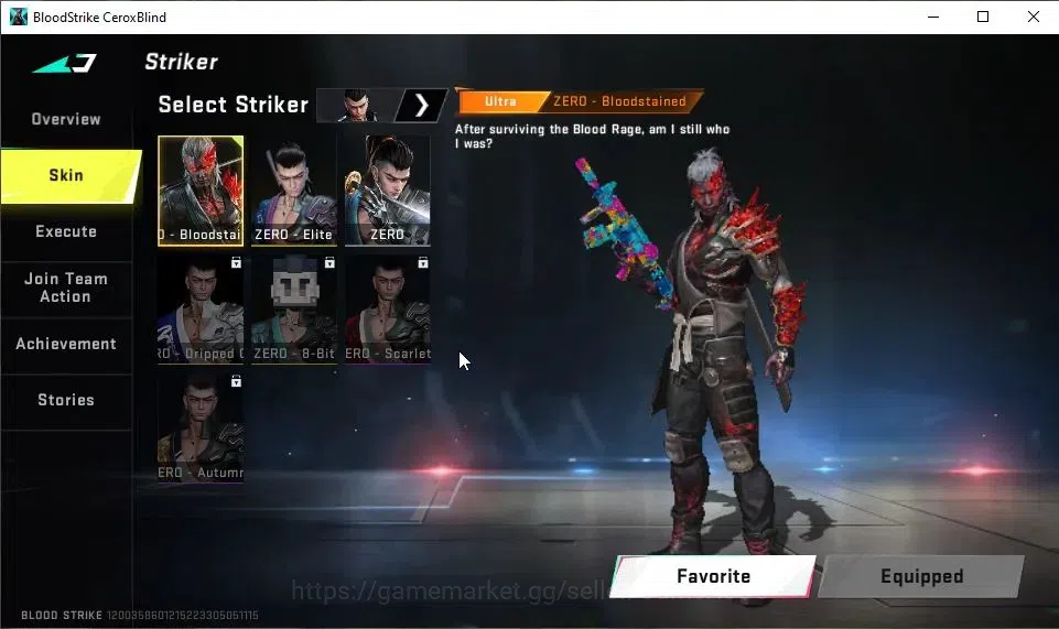 Blood Strike Accounts ASIA|12 ULTRA[JET,KAINDA,ZERO,M4A1,Vector,URB,Etc] image 9