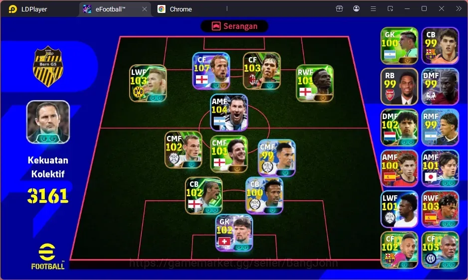 eFootball Accounts Legends & Iconic Players Android|PW 3161|Epic MV Basten,Epic Samuel Eto,Epic Ferdinand,Epic Marco R,Epic 1