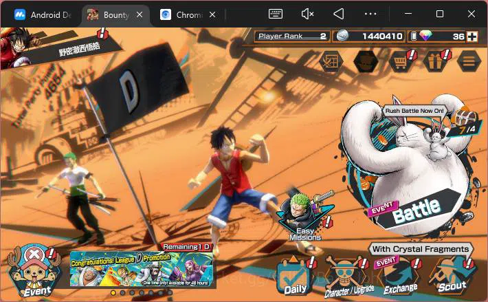 One Piece Bounty Rush Others GLOBAL|EX 3|PR 2|Red Shank,T5E St.Nusjuro+St.Satur image 1