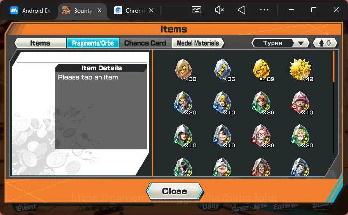 One Piece Bounty Rush Accounts Others GLOBAL|EX 3|PR 2|Red Shank,T5E St.Nusjuro+St.Saturn,etc|Log Bandai|Check SS|OPBR203 7