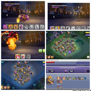 Clash of Clans Accounts High-End FLASH SALE GEMS 2.5K TH 18 LVL 235 DEFENSE MAX EX LEGEND LEAGUE|5 HERO MAXED|EPIC MANY