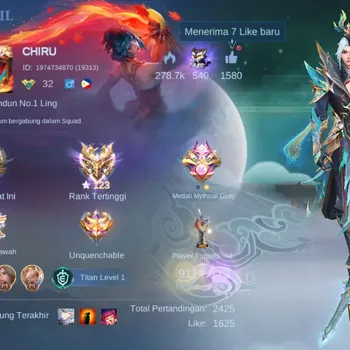Mobile Legends: Bang Bang Accounts Collector Hero 91|Skin 173|HighImmo 123|Street Fighter Paquito(Outfit 2)|Collector