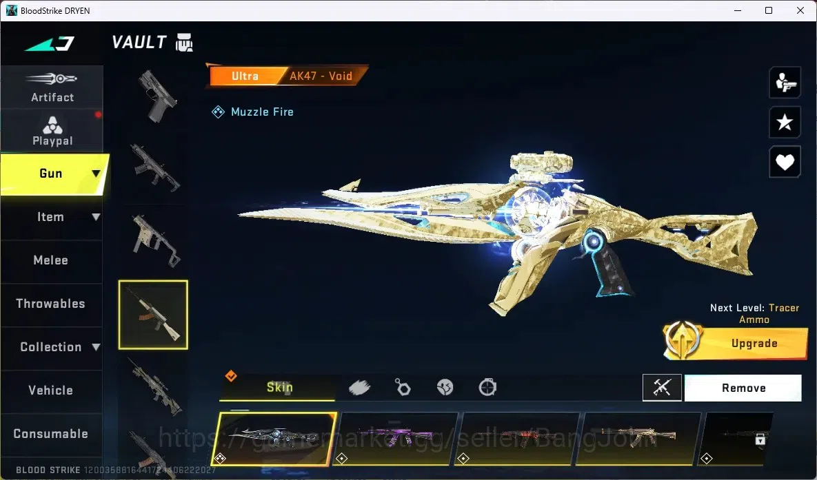 Blood Strike Accounts ASIA |2 ETERNAL: AUG,UZI | 3 AOT 2 EVA 1 7DS GUNS image 7