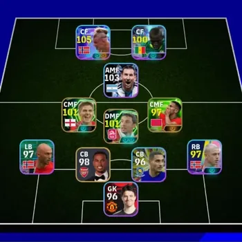 eFootball Accounts High-End Mobile |PW 2986|Epic VanBommel Gerrard,Shwt Haaland Yamal Messi Jackson,etc|Coach JabareLaporta
